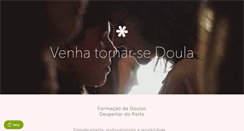 Desktop Screenshot of euqueroserdoula.com.br