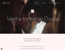 Tablet Screenshot of euqueroserdoula.com.br